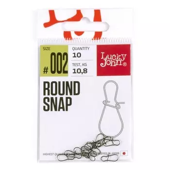 Застежки LJ Pro Series ROUND SNAP 002 10шт.