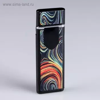 Зажигалка электронная «Авила», спираль, USB, 8.552 см