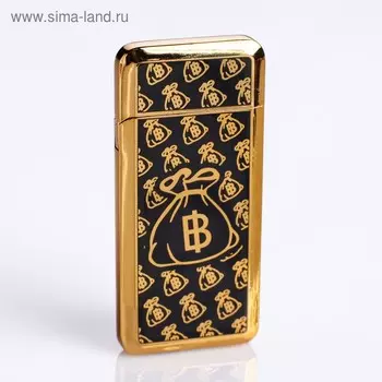 Зажигалка «Биткоин», спираль, 3.57 см, от USB