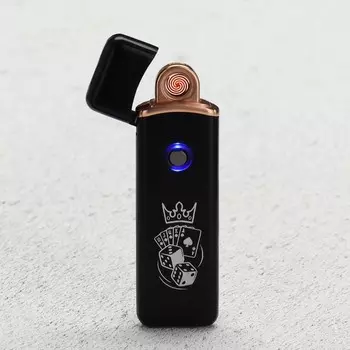 Зажигалка электронная «Игрок», 6 х 2,3 см.