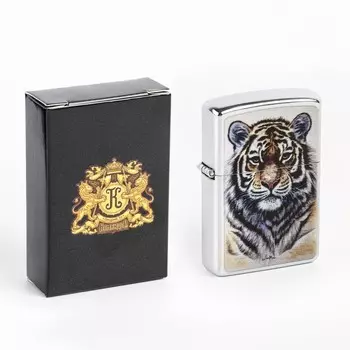 Зажигалка бензиновая «Тигр»