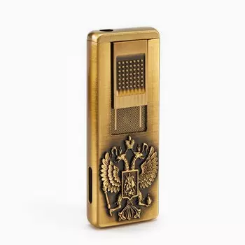 Зажигалка газовая для курения «Герб», пьезо, 12.88 см
