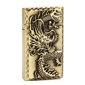 Зажигалка газовая «Дракон», пьезо