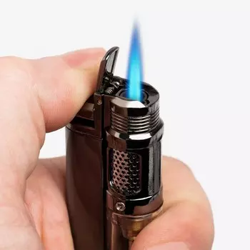 Зажигалка газовая, турбо, пьезо