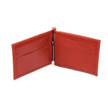 Зажим для купюр, цвет красный