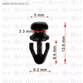 Зажим Ford 1042065