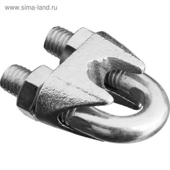 Зажим троса STAYER DIN 741, 8 мм, цинк, 60 шт.