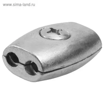 Зажим троса ЗУБР «Бочонок», 2 мм, 30 шт.