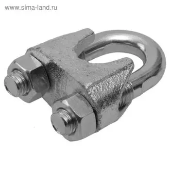 Зажим троса «ЗУБР» DIN 741, 10 мм, цинк, 25 шт.