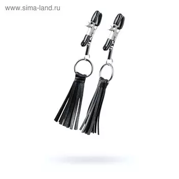 Зажимы для сосков Toyfa Theatre, с кисточками