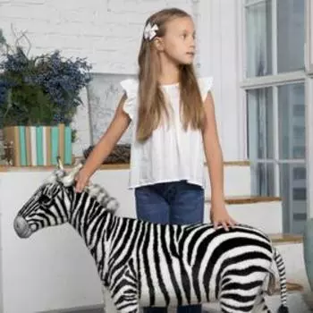 Зебра, банкетка, 96 см