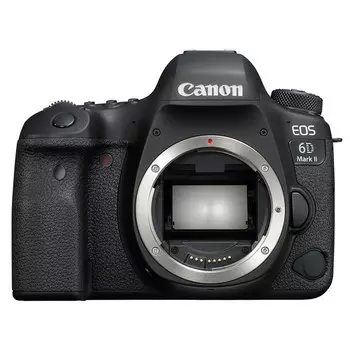 Зеркальный Фотоаппарат Canon EOS 6D Mark II, 26.2 Мп, 3", 1080р, SD, (без объектива), чёрный 79878