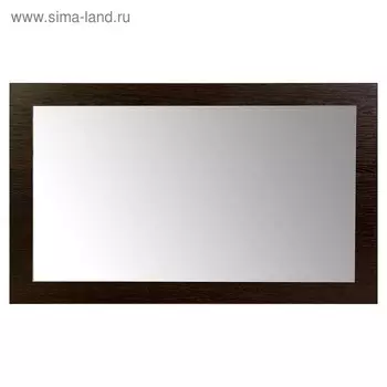 Зеркало интерьерное настенное, 800500 мм, цвет венге/лоредо