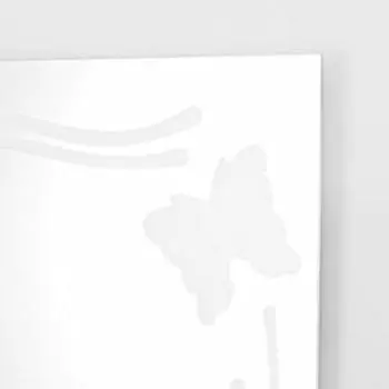 Зеркало «Бабочка», с пескоструйной графикой, настенное, 5180 см