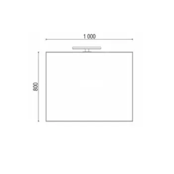 Зеркало «Брук 100»