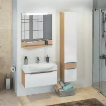 Зеркало COMFORTY «Самара-76» кофе полоска