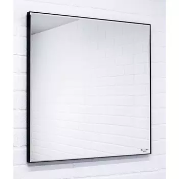 Зеркало "Corsica" 60х60 см, черное, без подсветки Sansa