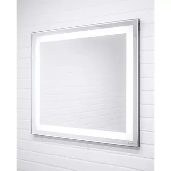 Зеркало Even 80 black с подсветкой 2,6 х 80 х 70