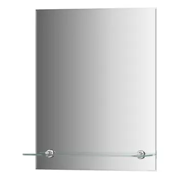 Зеркало Evoform, с фацетом, полочкой, 40х50 см