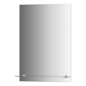 Зеркало Evoform, с фацетом, полочкой, 50х70 см
