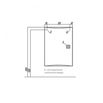 Зеркало «Инфинити 65» Акватон