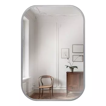 Зеркало интерьерное настенное «Рубин», с закругленными углами, c окантовкой, 6040 см, матовый