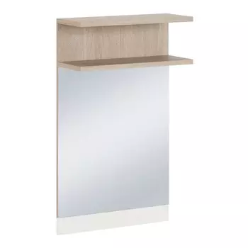 Зеркало «Эльтон №3», 6002361000 мм, с полками, цвет палермо / перламутр