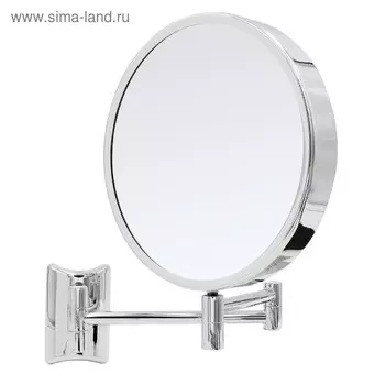 Зеркало косметическое подвесное Elsa, 3х/7х, цвет хром