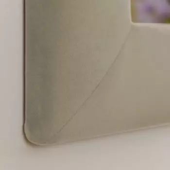 Зеркало квадратное «Алеро», 855 × 855 мм, велюр, металлические пуговицы, цвет st velvet 6