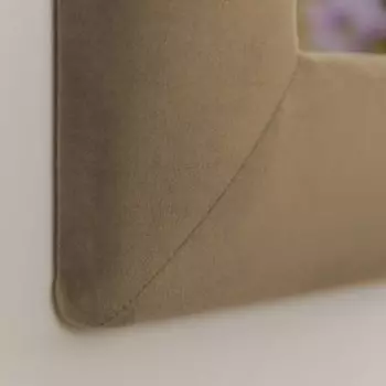 Зеркало квадратное «Алеро», 855 × 855 мм, велюр, металлические пуговицы, цвет st velvet 7