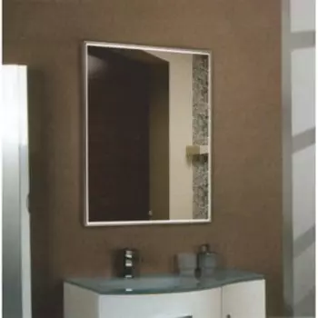 Зеркало Life LED 700х1000 с сенсором алюм. профиль ЗЛП515