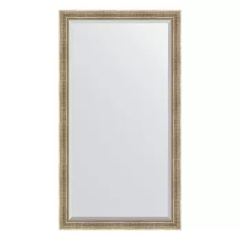 Зеркало напольное с фацетом в багетной раме, серебряный акведук 93 мм, 112x202 см