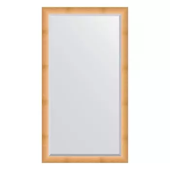 Зеркало напольное с фацетом в багетной раме, травленое золото 87 мм, 111x201 см