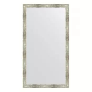 Зеркало напольное в багетной раме, алюминий 90 мм, 111x201 см