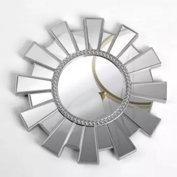 Зеркало настенное «Свет», d зеркальной поверхности 11 см, цвет МИКС