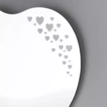 Зеркало, настенное, с пескоструйной графикой, 4545 см