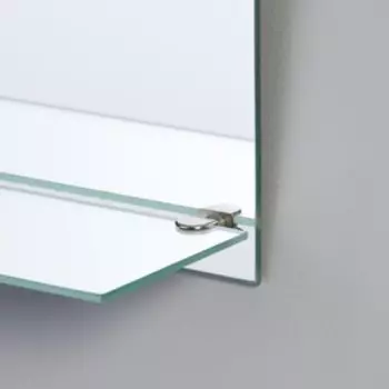 Зеркало, настенное, с полкой, 3040 см