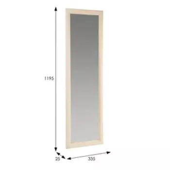 Зеркало настенное Селена, 340х25х1180, Слоновая кость