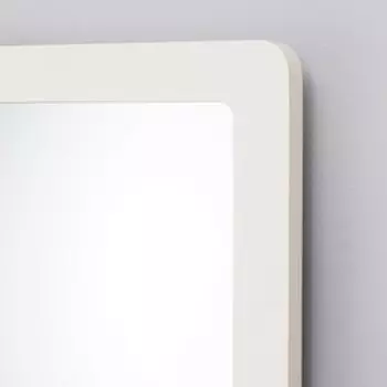 Зеркало интерьерное навесное «Симпл», в раме, 400550 мм, цвет белый