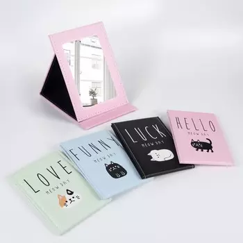 Зеркало настольное, зеркальная поверхность 10 × 16 см, рисунок МИКС