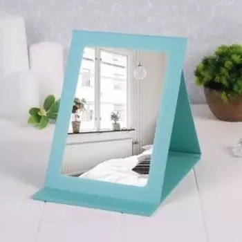 Зеркало настольное, зеркальная поверхность 12,5 × 18,5 см, рисунок МИКС