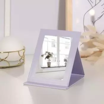 Зеркало настольное, зеркальная поверхность 8 × 11 см, рисунок МИКС