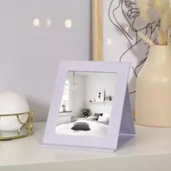 Зеркало настольное, зеркальная поверхность 9,5 × 12,5 см, рисунок МИКС