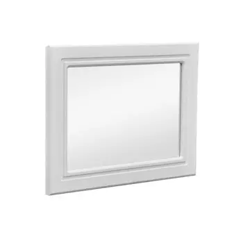 Зеркало навесное «Монако», 800600 мм, цвет белое дерево