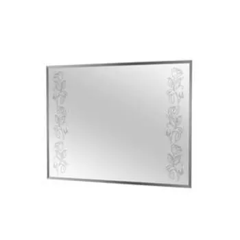 Зеркало «Розалия №4.4», 800 × 10 × 600 мм, лазерная гравировка