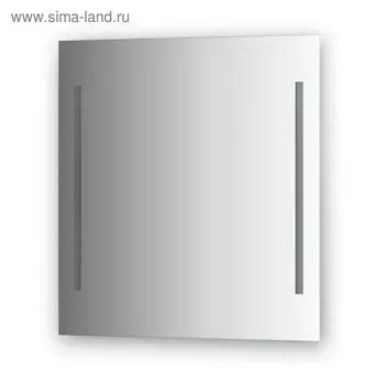 Зеркало с 2-мя встроенными LED-светильниками 10,5 Вт, 70 х 75 см, Evoform