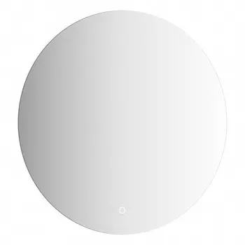 Зеркало с DEFESTO LED-подсветкой 15 Вт, 60х60 см, сенсорный выключатель, нейтральный белый свет