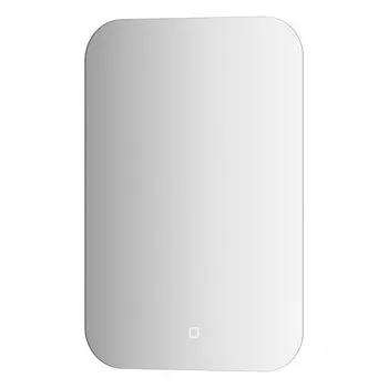 Зеркало с DEFESTO LED-подсветкой 17 Вт, 40x60 см, сенсорный выключатель, тёплый белый свет