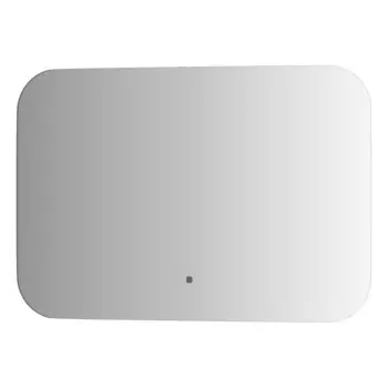 Зеркало с DEFESTO LED-подсветкой 17 Вт, 60x40 см, ИК - выключатель, тёплый белый свет
