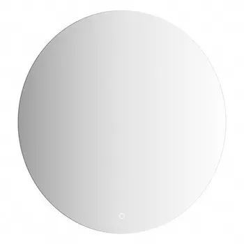 Зеркало с DEFESTO LED-подсветкой 18 Вт, 70х70 см, сенсорный выключатель, тёплый белый свет
